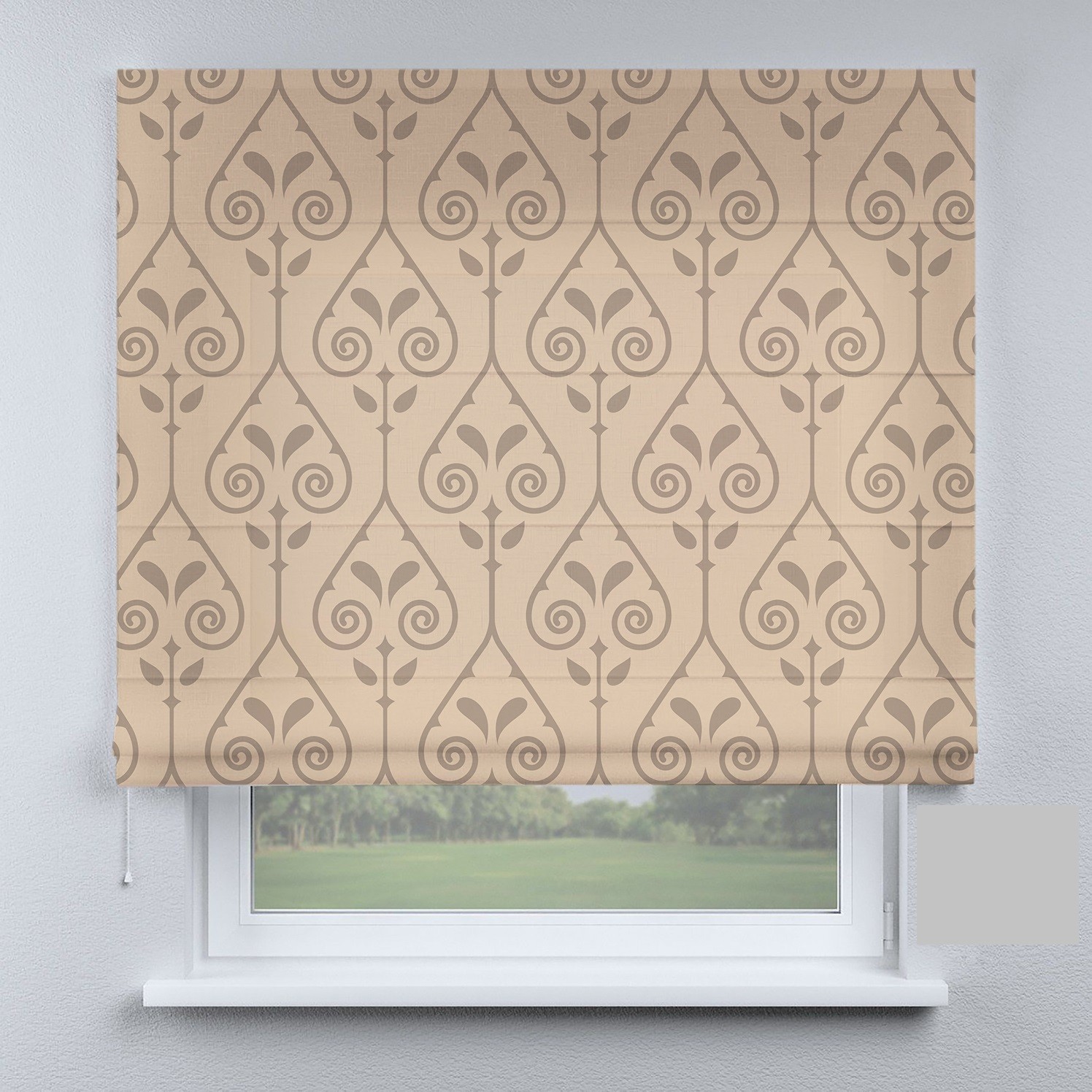 

Римские шторы DECOLIV оригинальные темно-коричневые 200*170 см