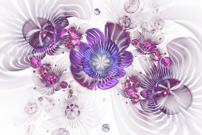 

Фотообои 3D 'Абстракция' (2592) , Гладь