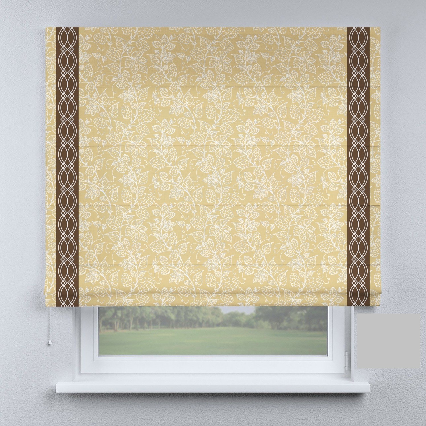 

Римские шторы DECOLIV канты светло-коричневые 230*170 см