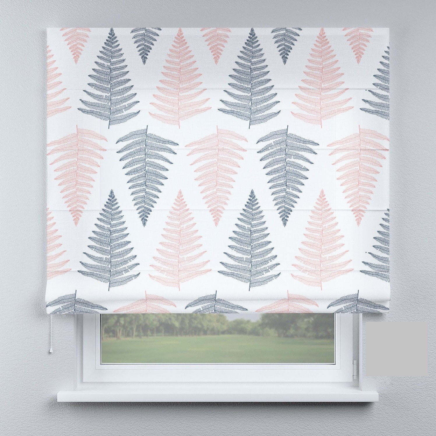 

Римские шторы DECOLIV листья разноцветные 40*170 см