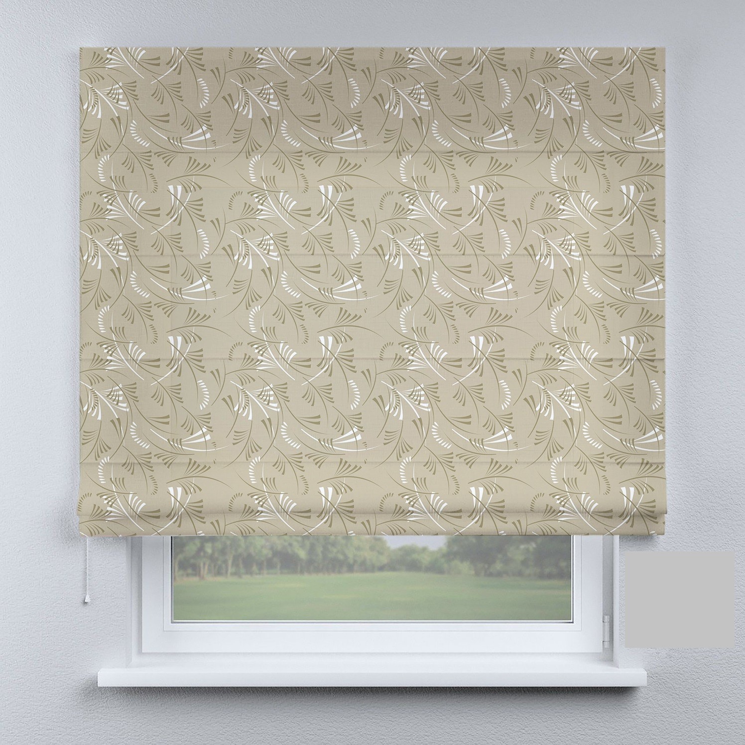 

Римские шторы DECOLIV узоры светло-коричневые 260*170 см