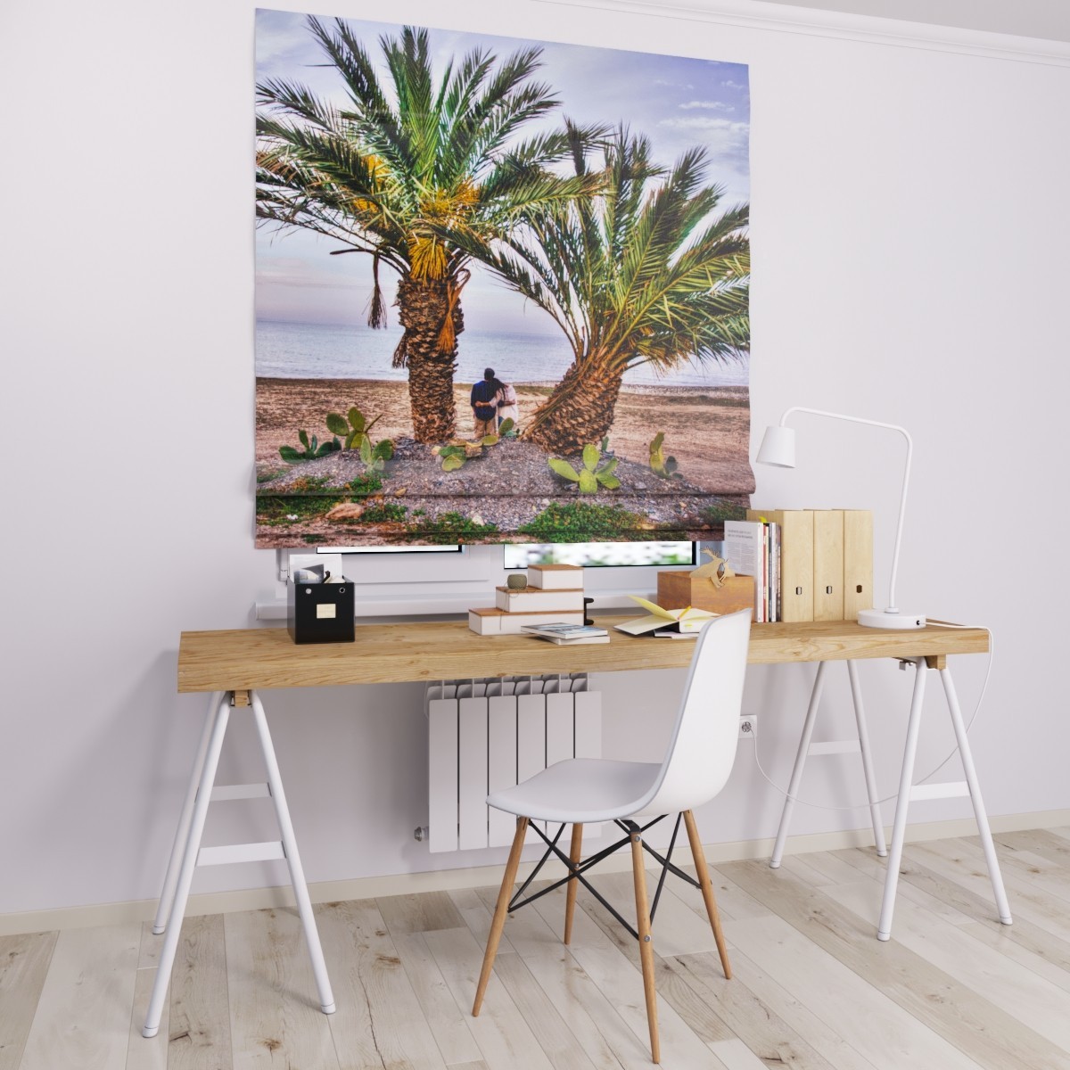 

Римские шторы DECOLIV пальмы 120*170 см