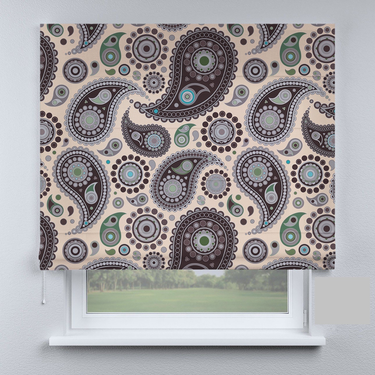 

Римские шторы DECOLIV капли разноцветные 40*170 см