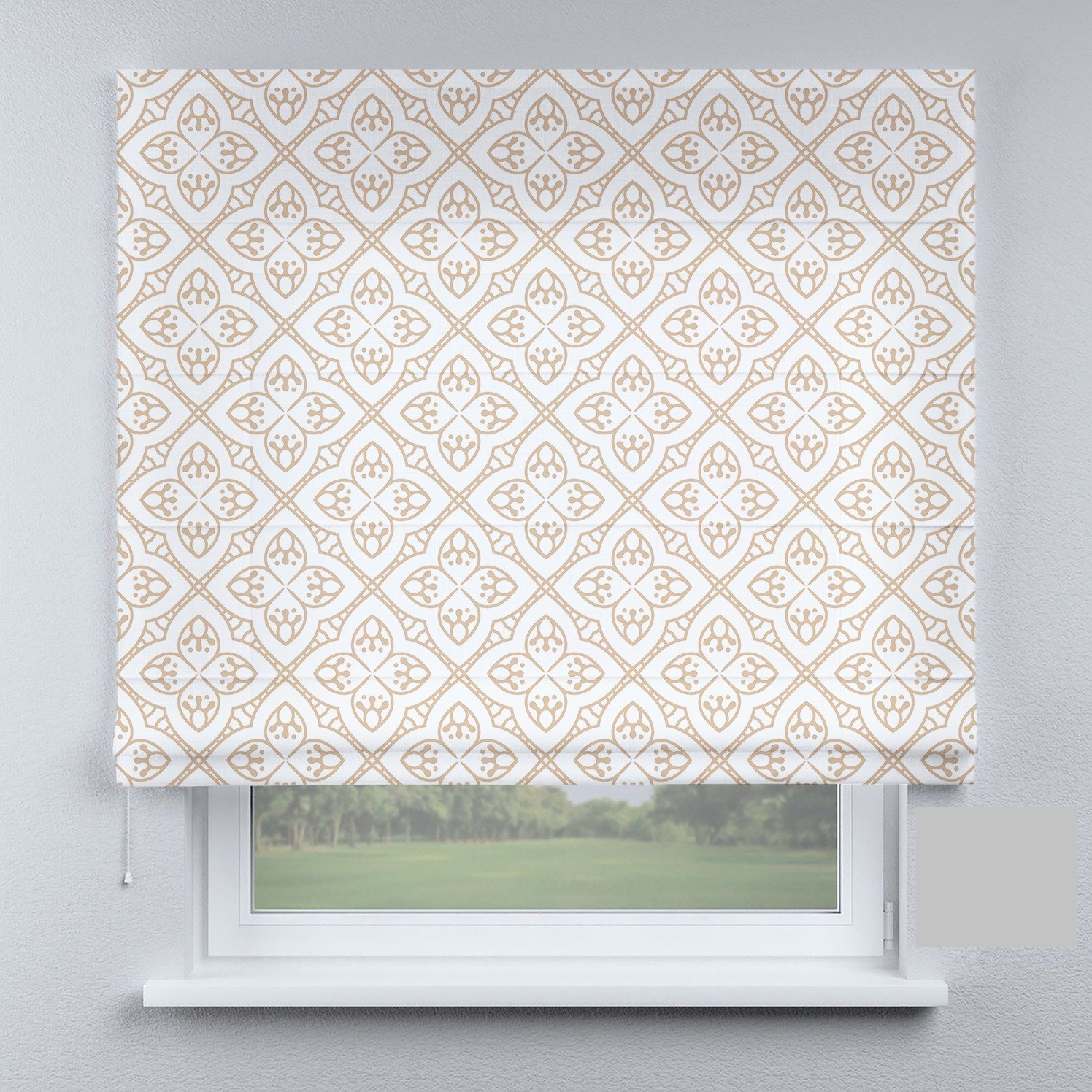 

Римские шторы DECOLIV ромбы маленькие 250*170 см