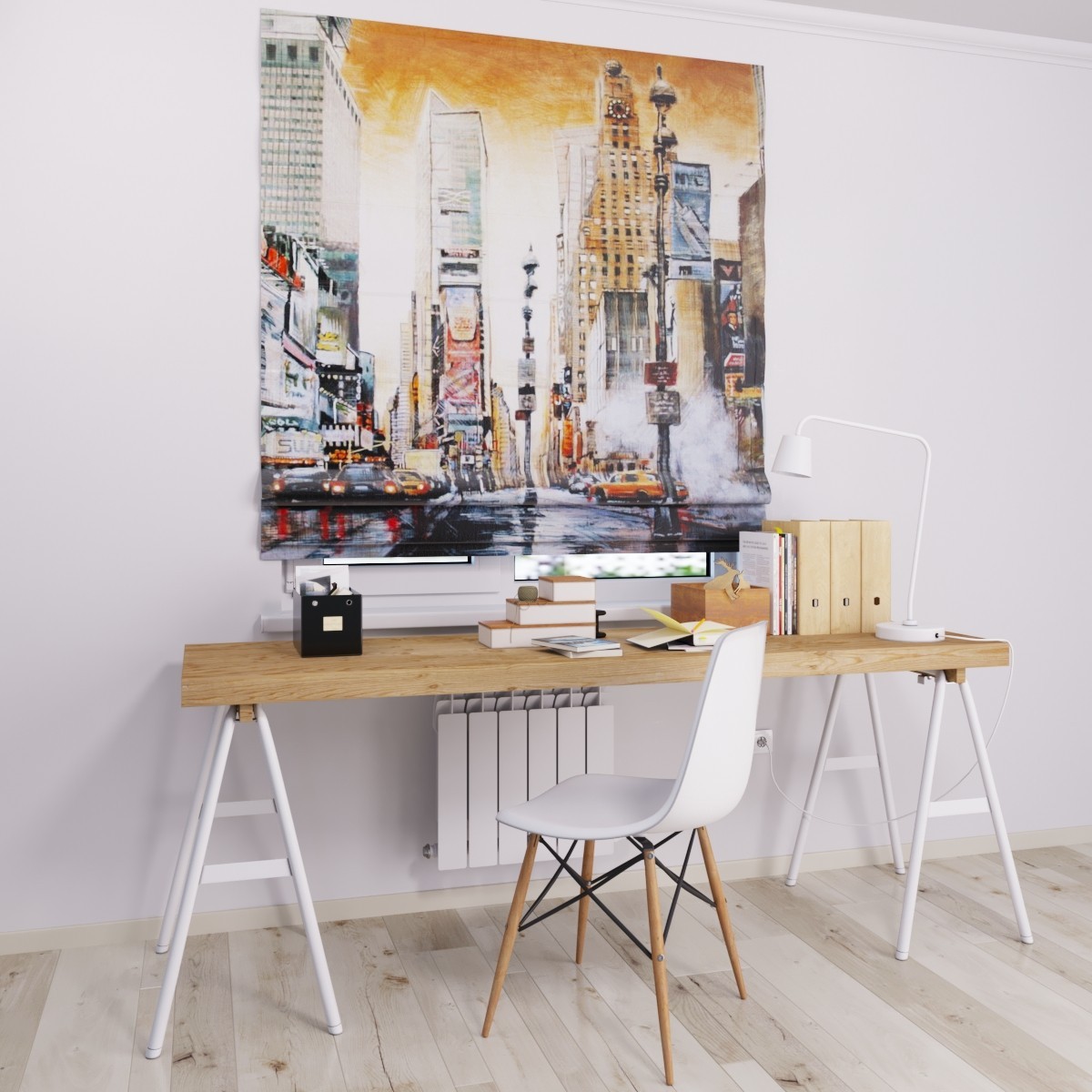 

Римские шторы DECOLIV Нью-Йорк 50*170 см