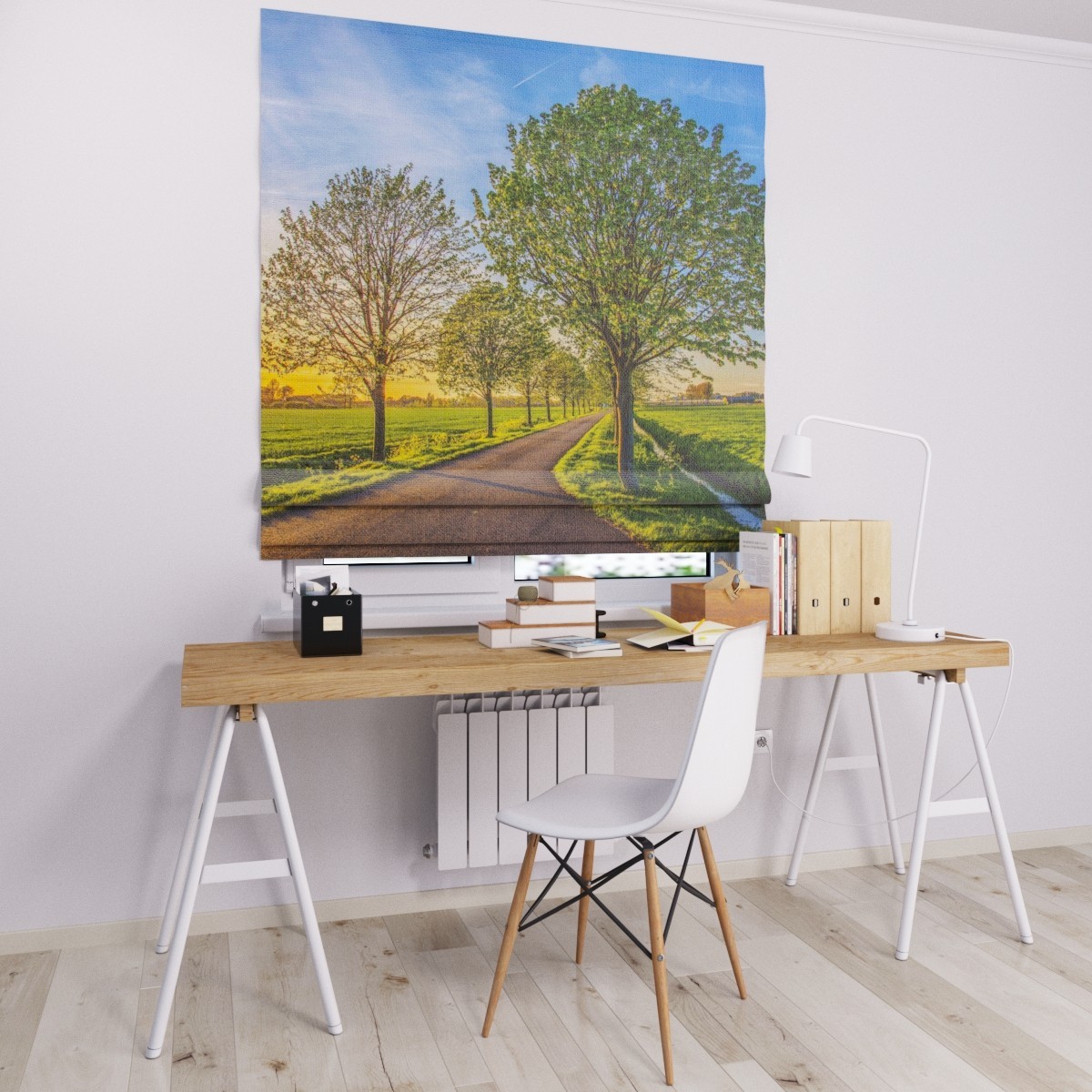 

Римские шторы DECOLIV деревья 50*170 см