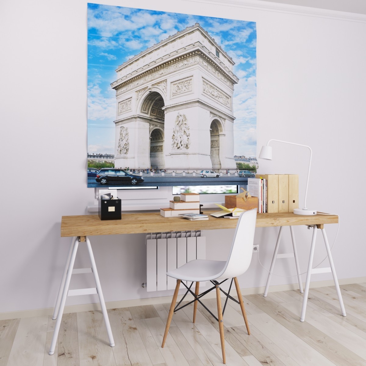 

Римские шторы DECOLIV архитектура 40*170 см