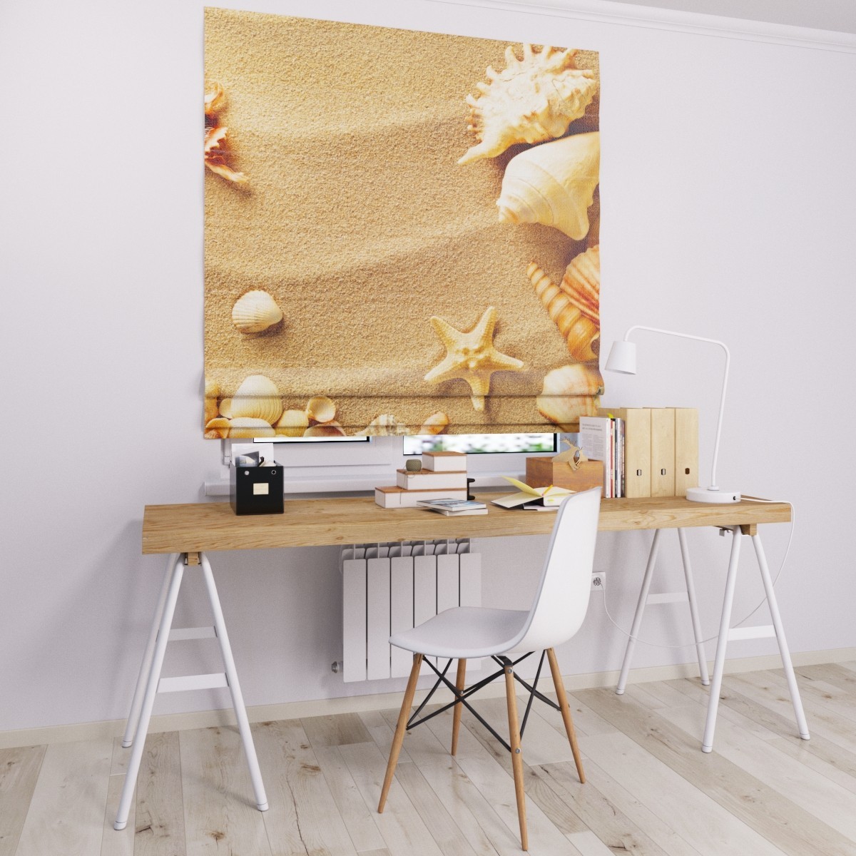 

Римские шторы DECOLIV морская звезда 50*170 см