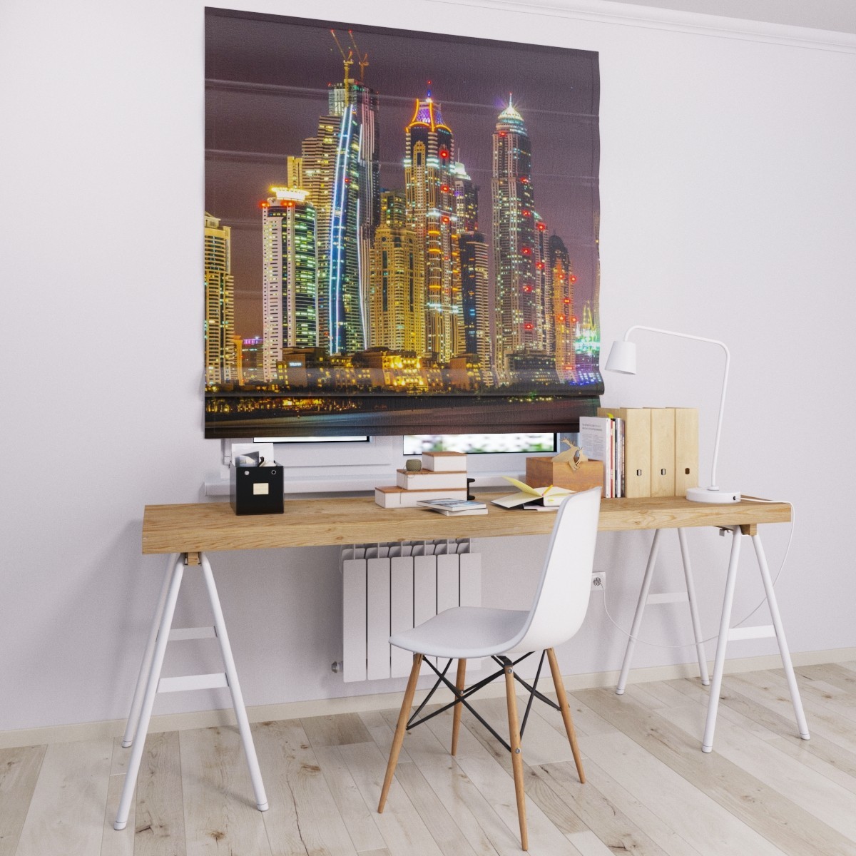 

Римские шторы DECOLIV башни 40*170 см