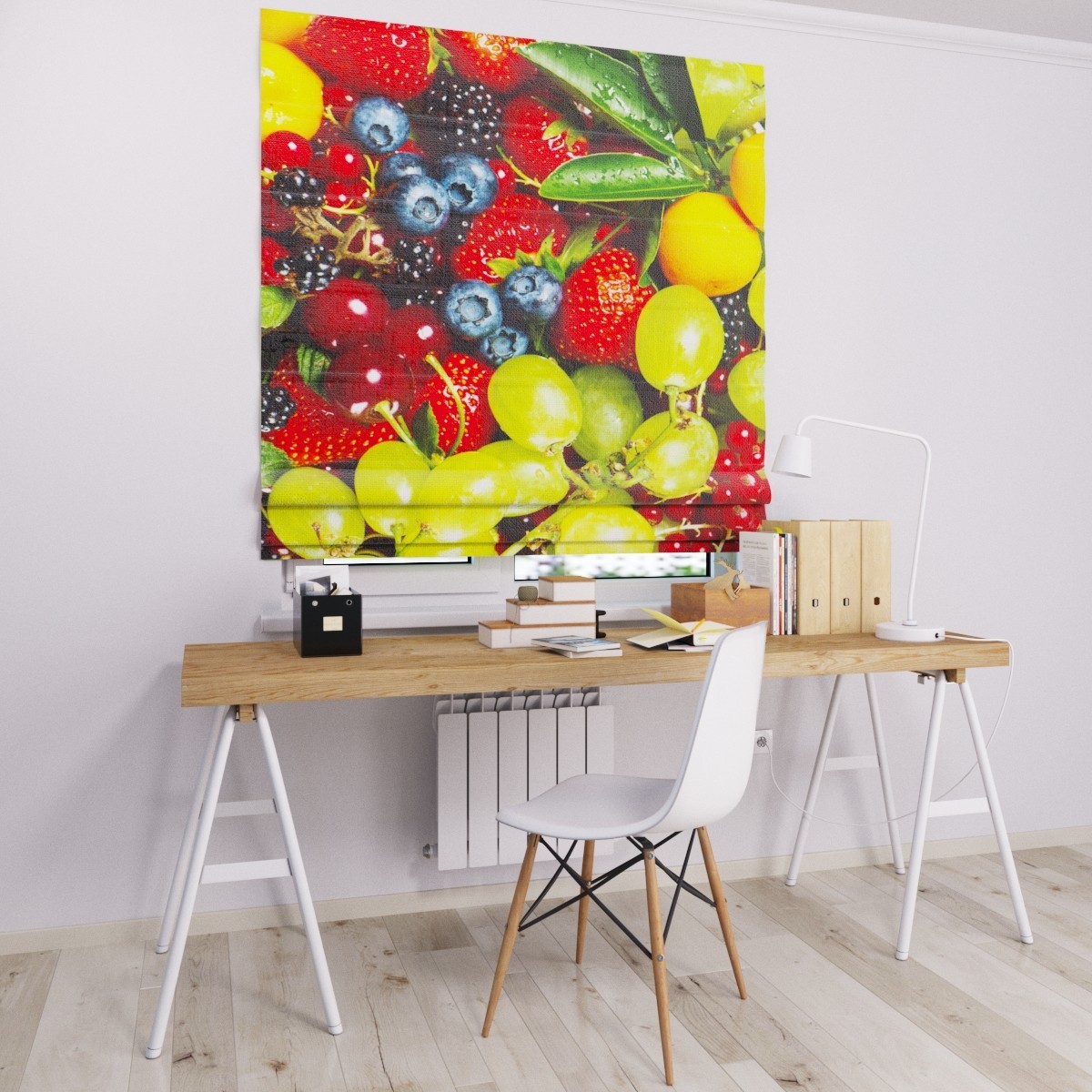

Римские шторы DECOLIV фрукты 50*170 см