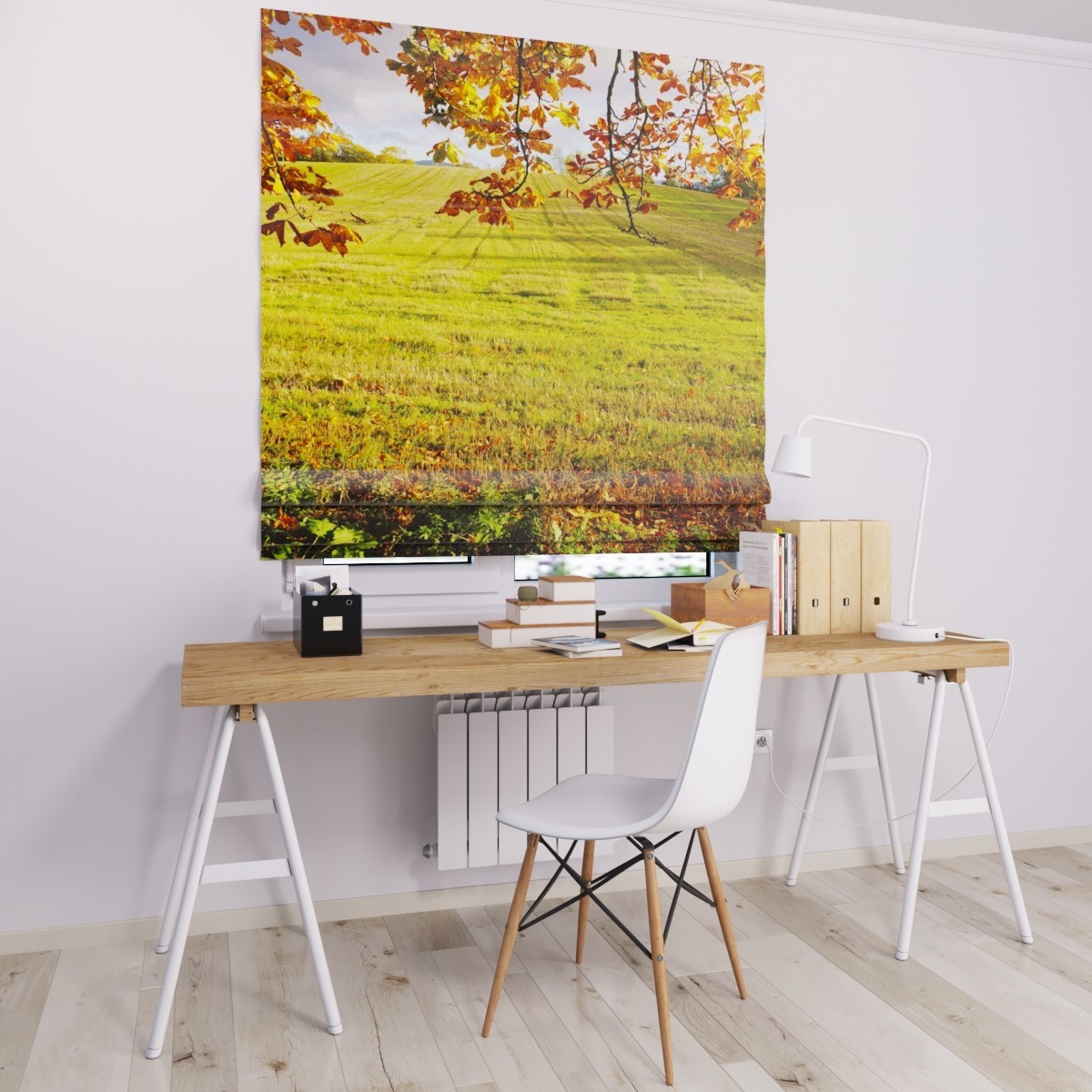 

Римские шторы DECOLIV поле 160*170 см