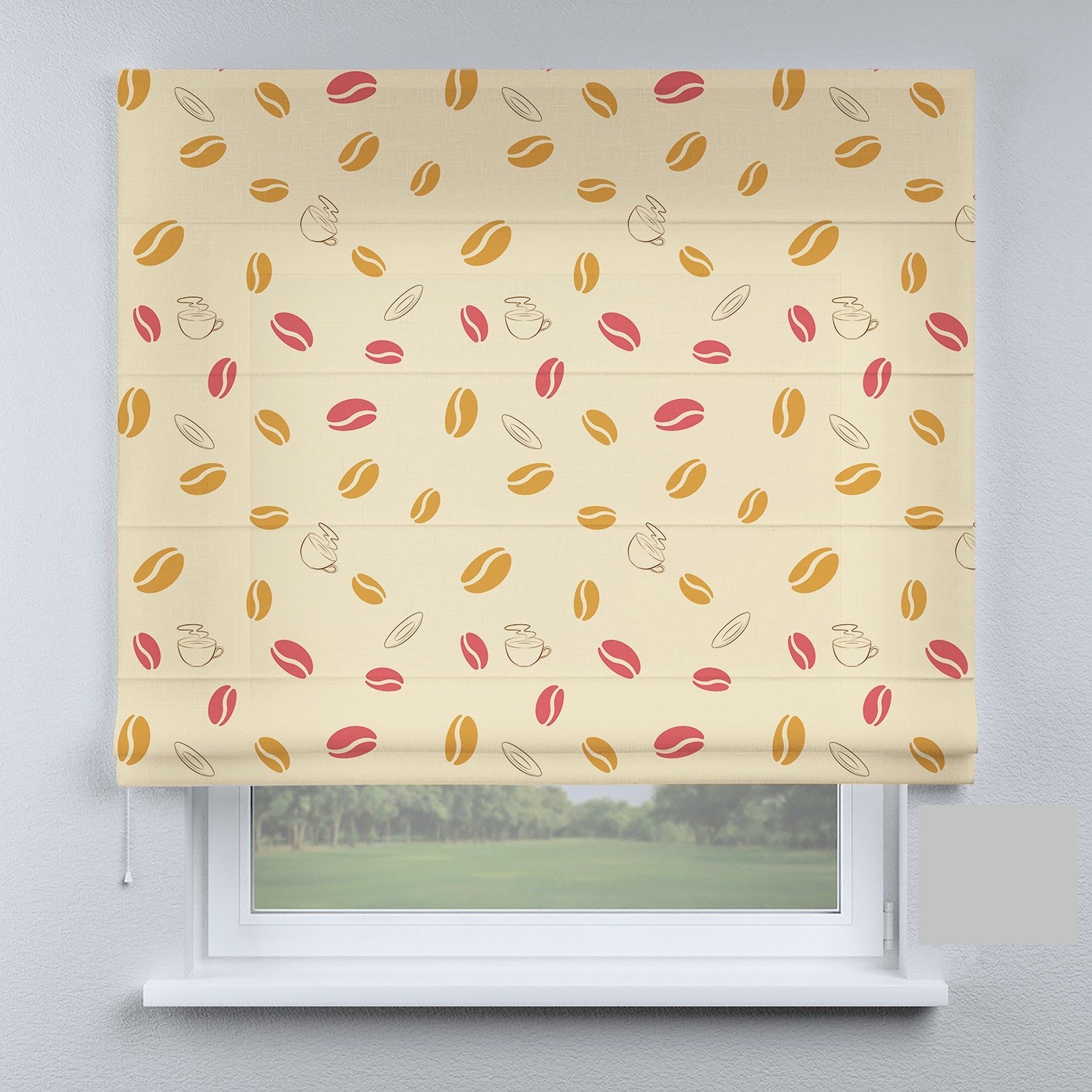 

Римские шторы DECOLIV зерна разноцветные 110*170 см