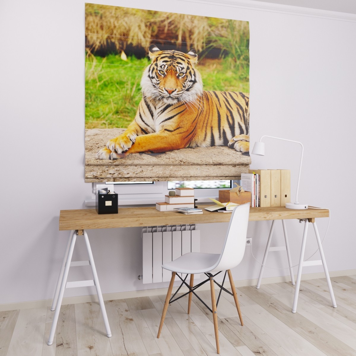 

Римские шторы DECOLIV большой тигр 70*170 см