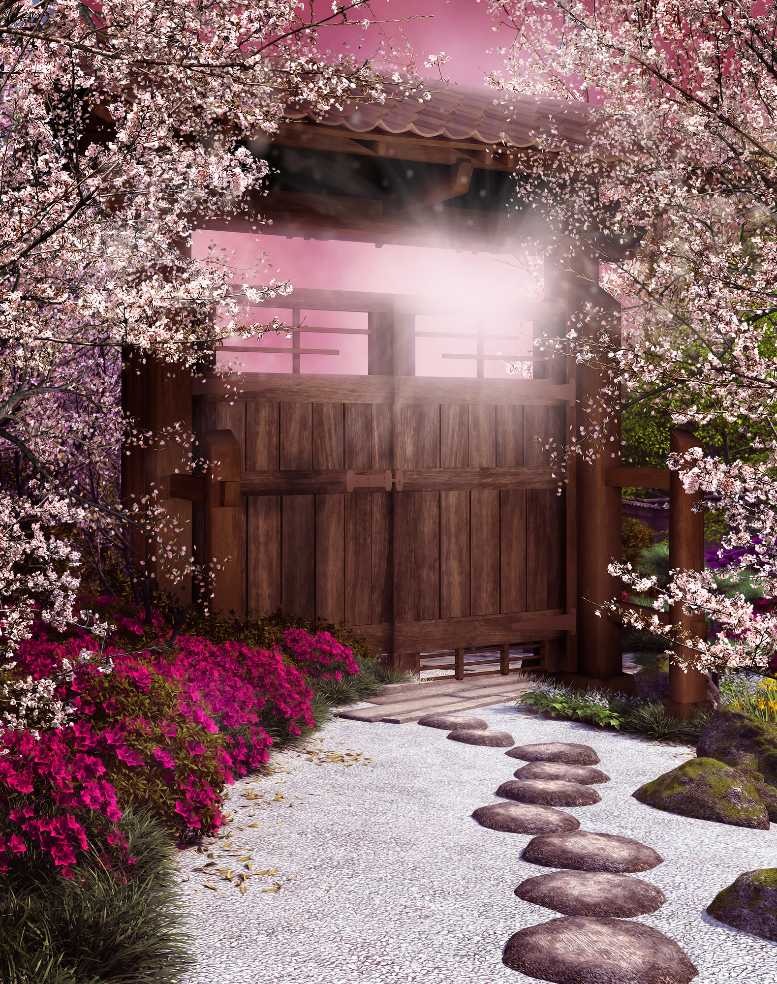 

Фотообои Цветы 'Сад сакур' (4583) , Деко