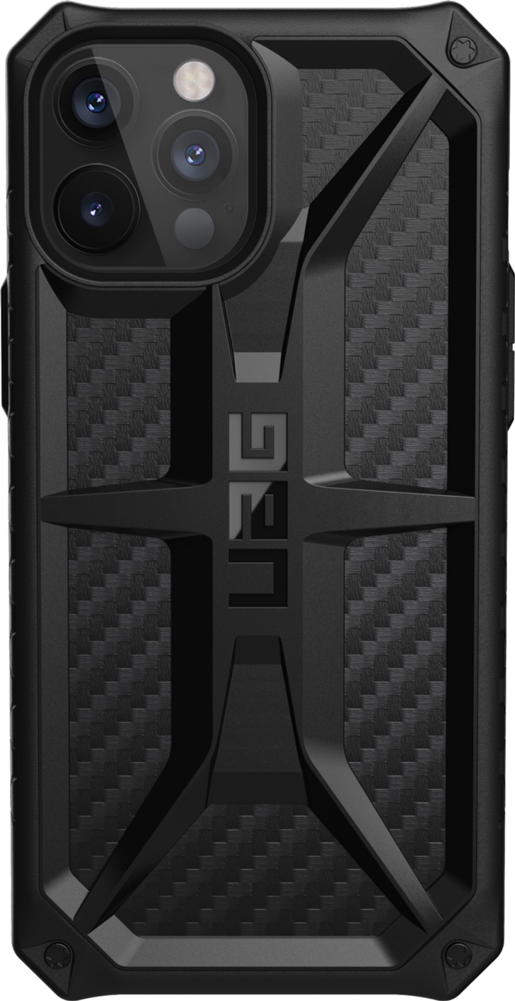 

Панель UAG Monarch для Apple iPhone 12 Pro Max Carbon Fiber