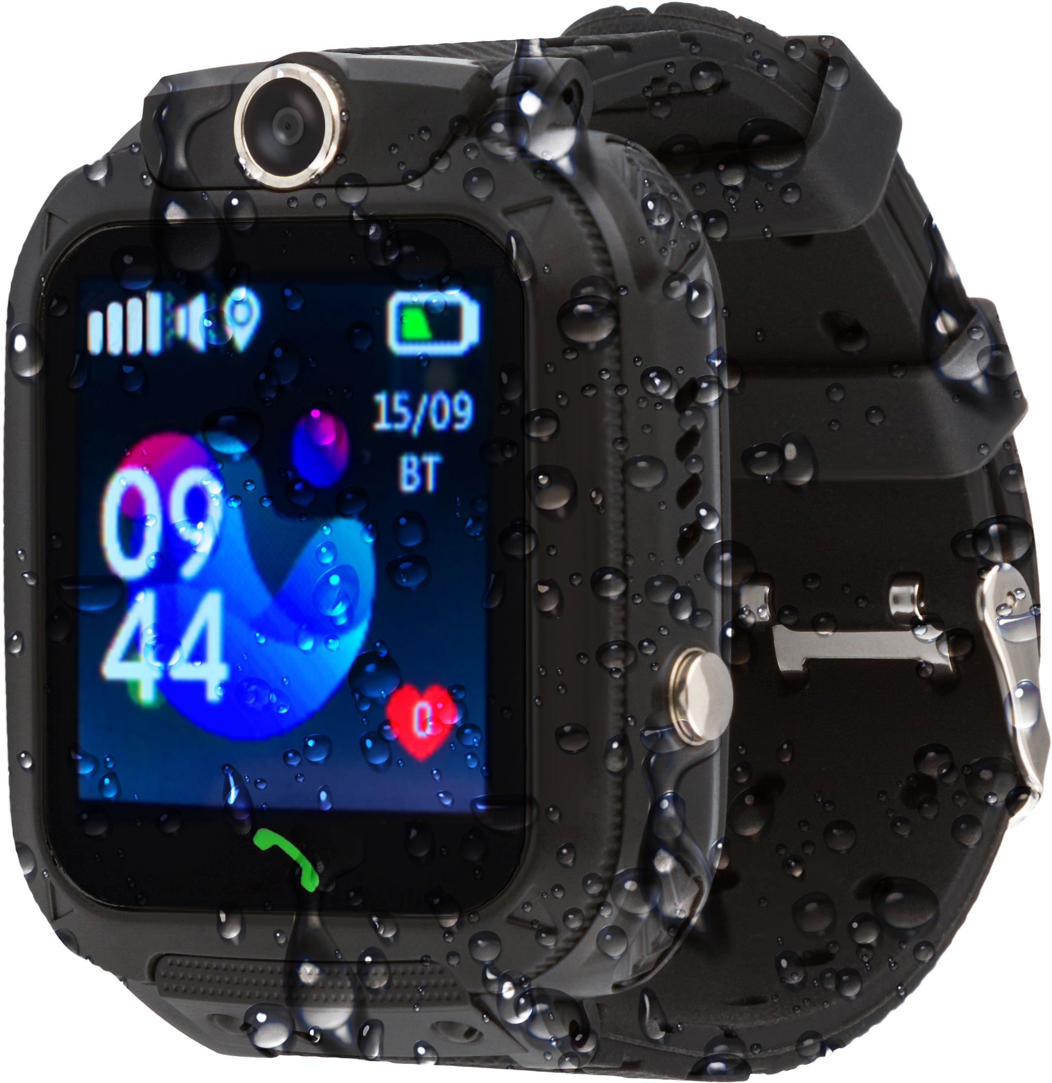 

Дитячий телефон-годинник Amigo GO002 Swimming Camera Wi-Fi Black