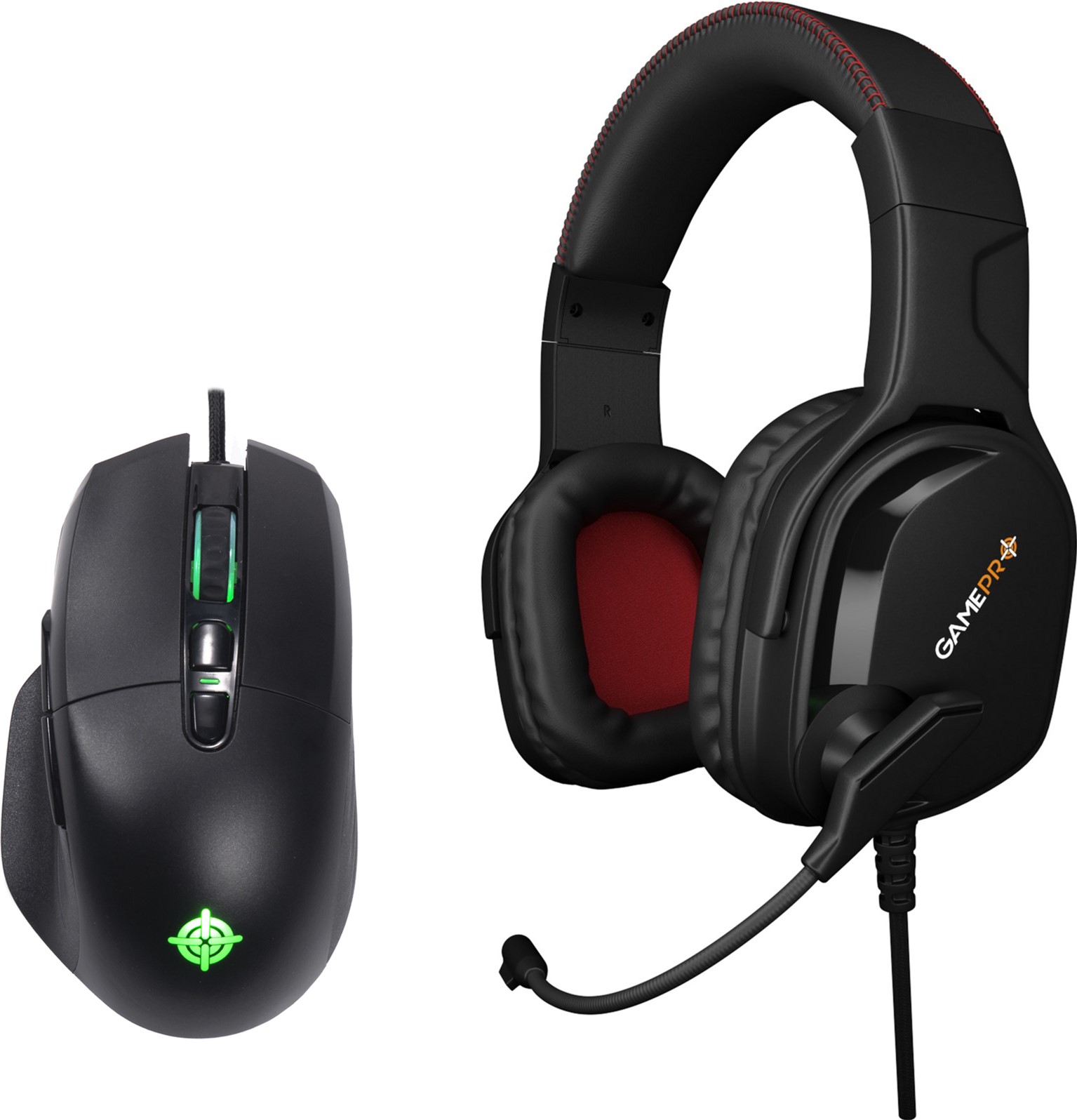 

ХИТ-комплект GamePro Phantom мышь GM876 + гарнитура HS1115 (GP-wir-2)