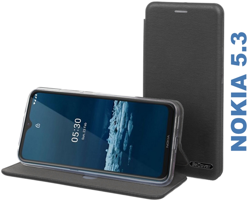 

Чехол-книжка BeCover Exclusive для Nokia 5.3 Black
