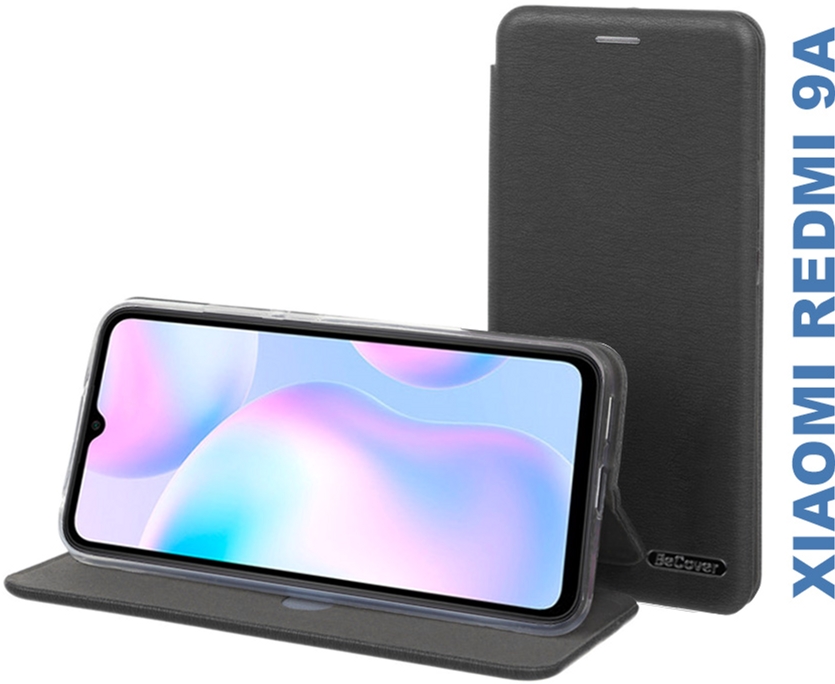 

Чехол-книжка BeCover Exclusive для Xiaomi Redmi 9A Black