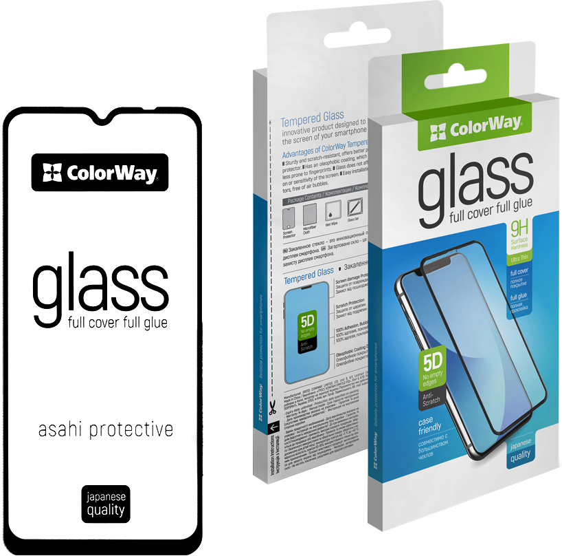 

Защитное стекло ColorWay для Samsung Galaxy A12 Black (CW-GSFGSGA125-BK)