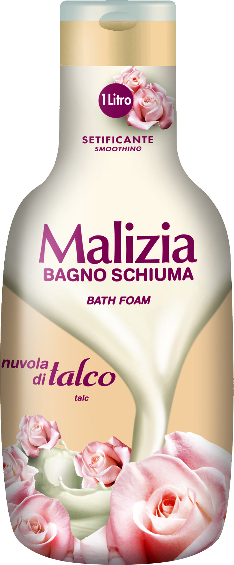 Гель-піна для ванни та душу Malizia Тальк 1000 мл (8003510017386) – в ...