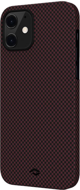 

Панель Pitaka MagEZ Case Plain для Apple iPhone 12 Black/Red