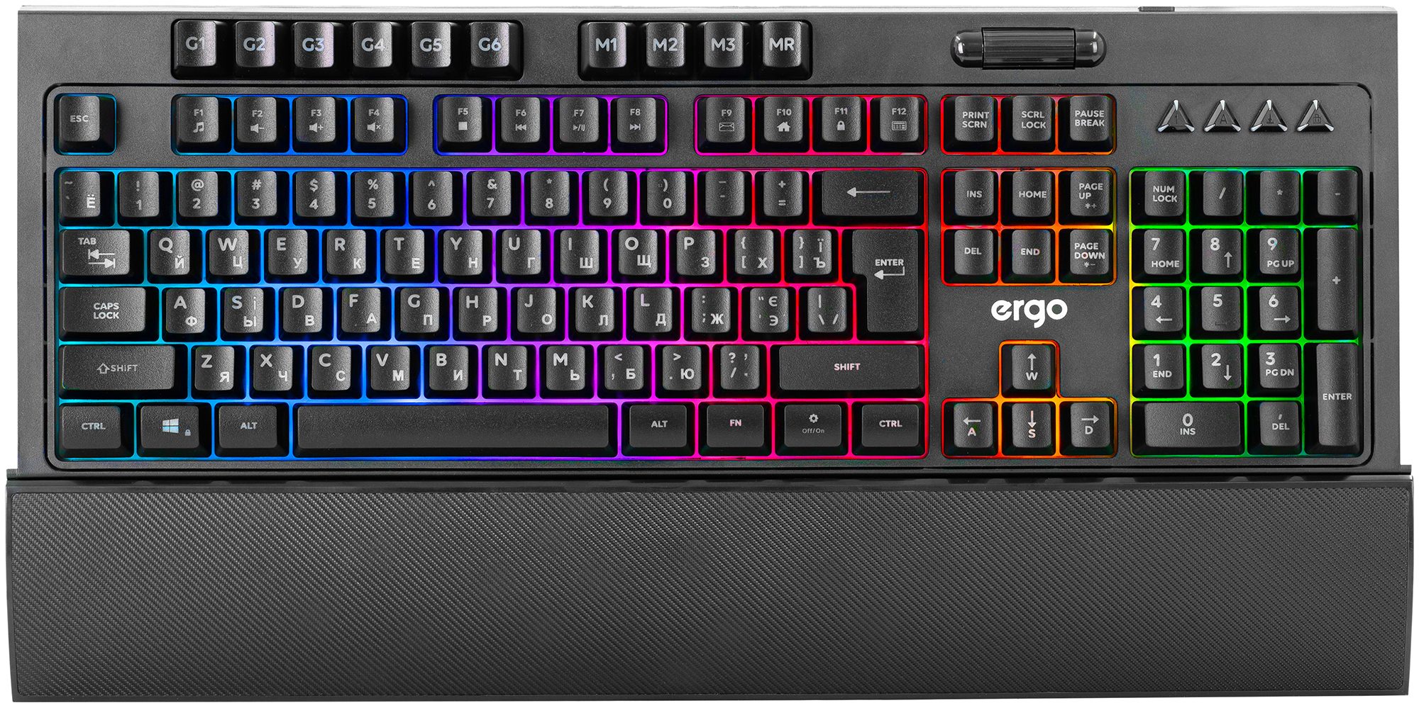 

Клавиатура проводная Ergo KB-645 USB Black