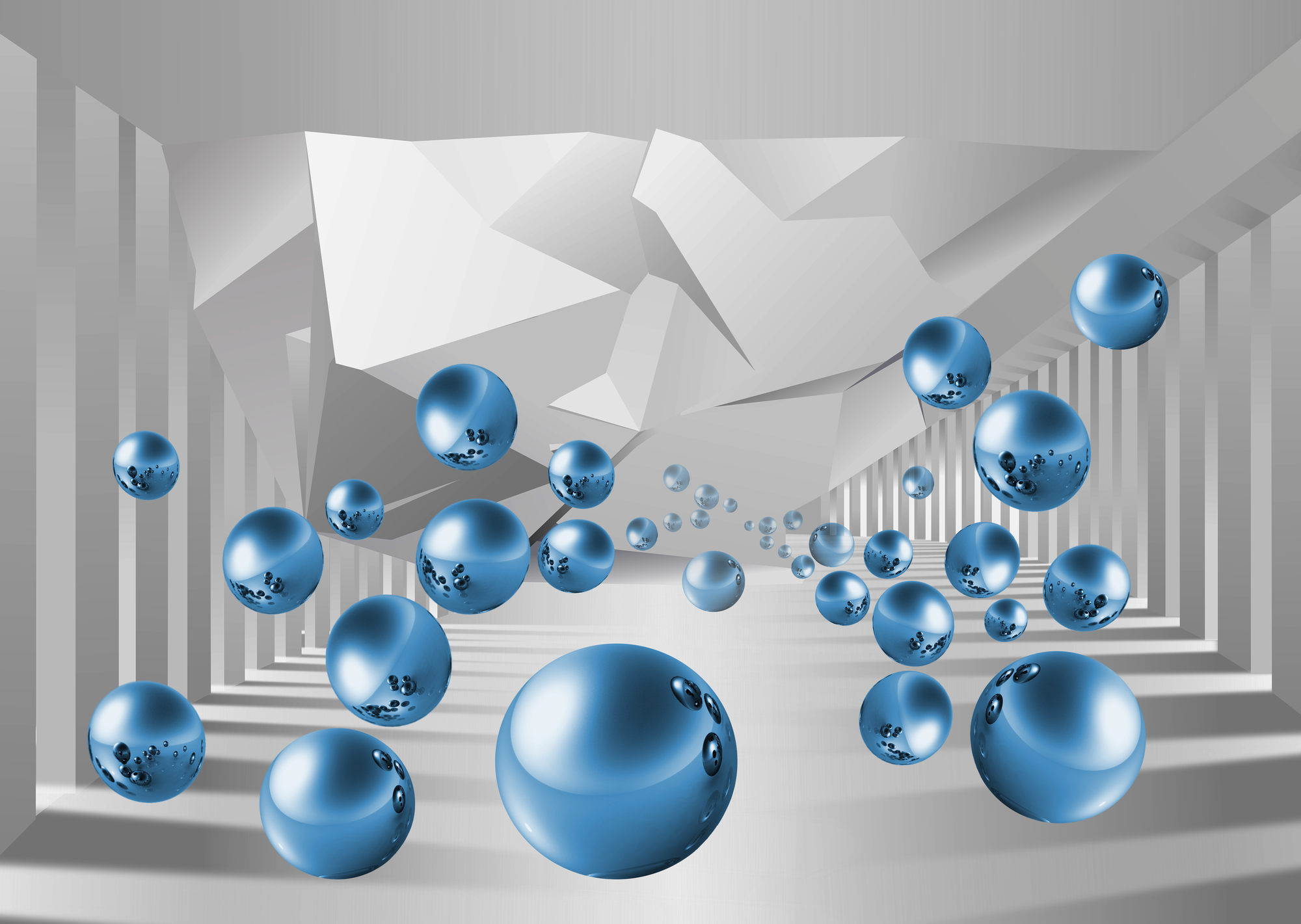 

Фотообои 3D '3D шары' (3319) , Мелкий песок