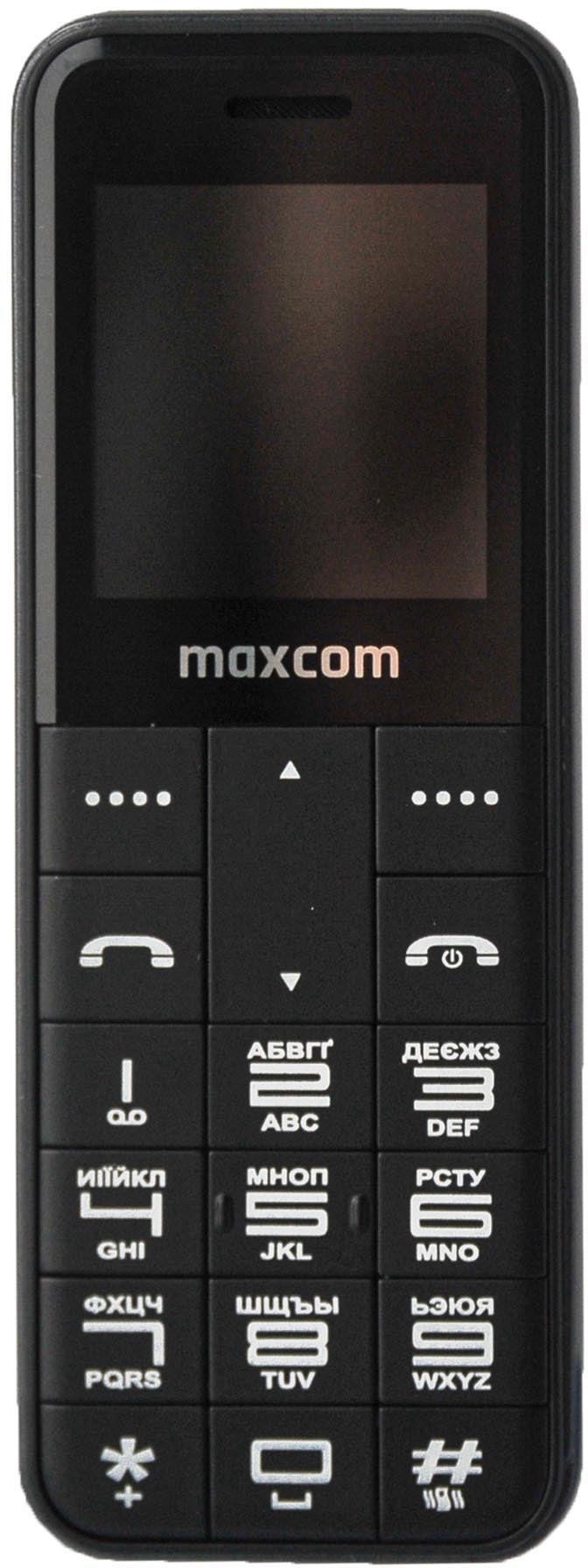 

Мобильный телефон Maxcom MM111 Black