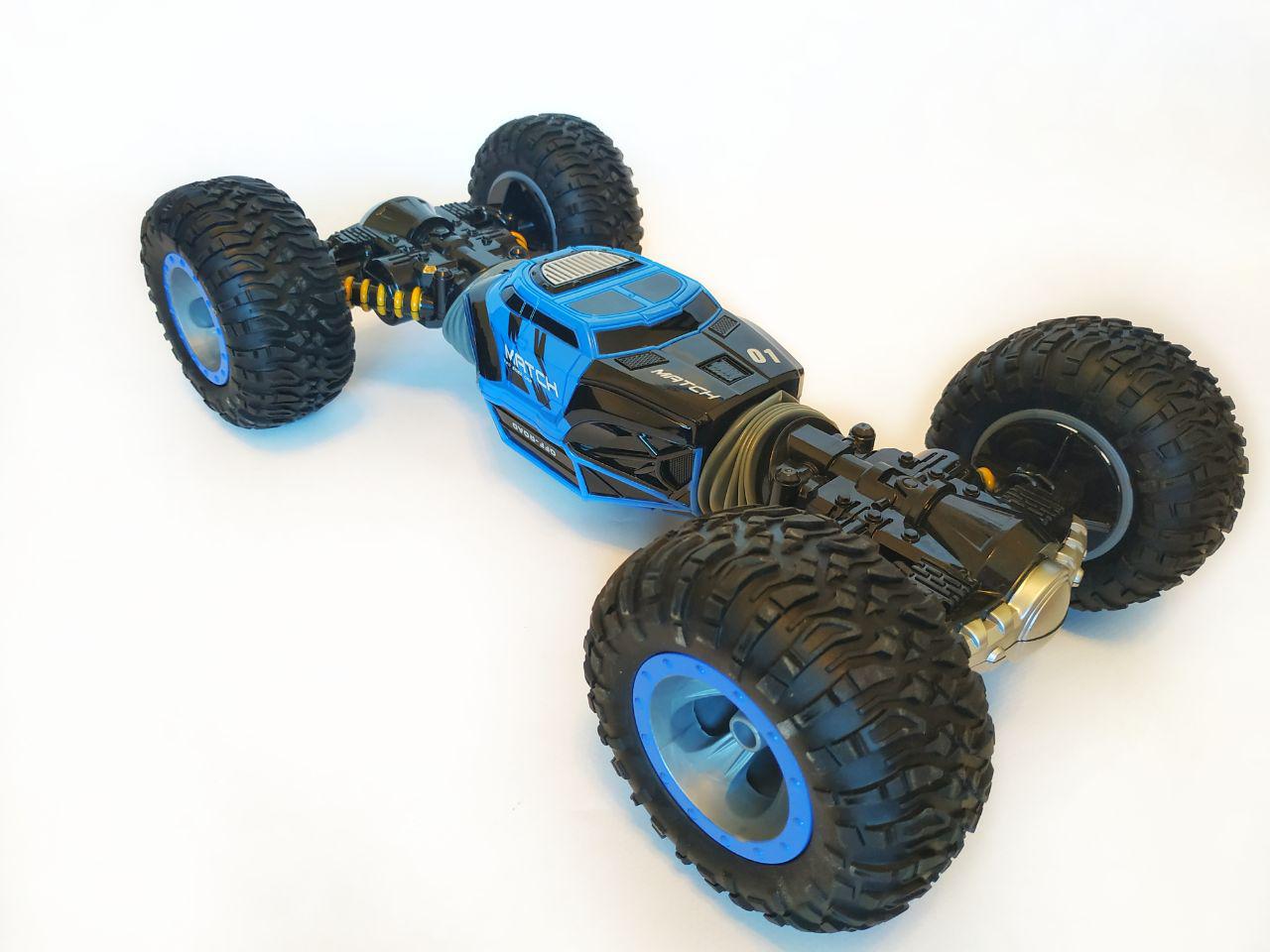 

Машина бигфут на радиоуправлении / Трюковой джип синий bigfoot leopard king 30 см.ОРИГИНАЛ UD2169(Синий)