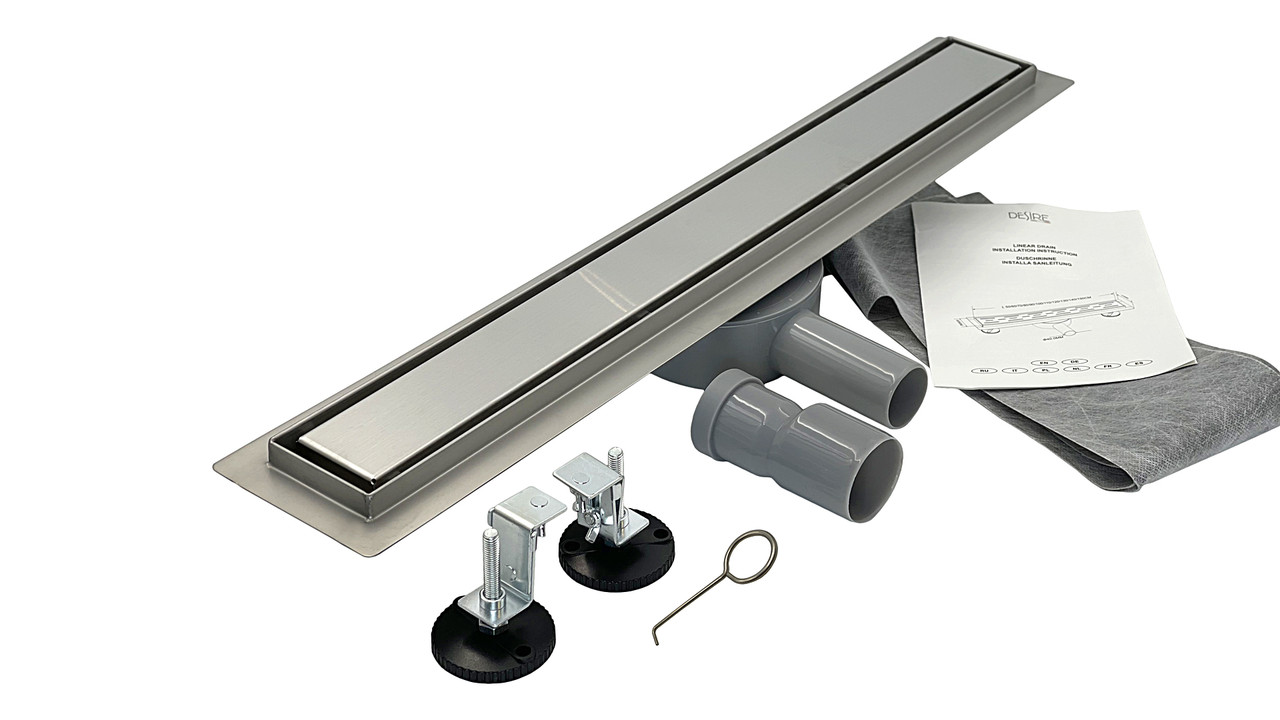 

Линейный трап из нержавейки DESIRE Impero 1000 мм (SR802329)