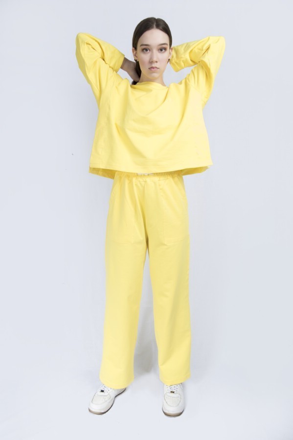 

Костюм оверсайз Millennium 2113  желтый, Костюм оверсайз Millennium 2113 L желтый