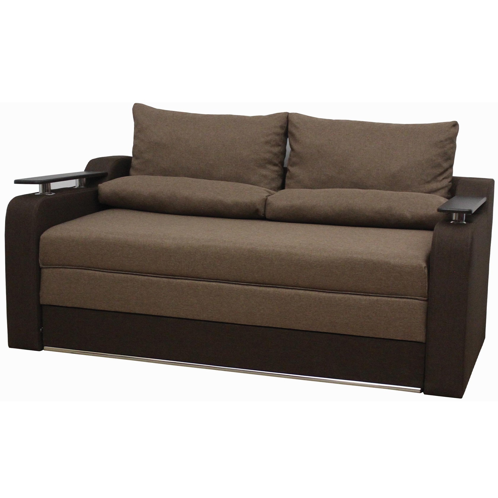 

Прямой диван Лотос-Браво (Мебель Софиевки) Коричневый 105х190 см 11120_52