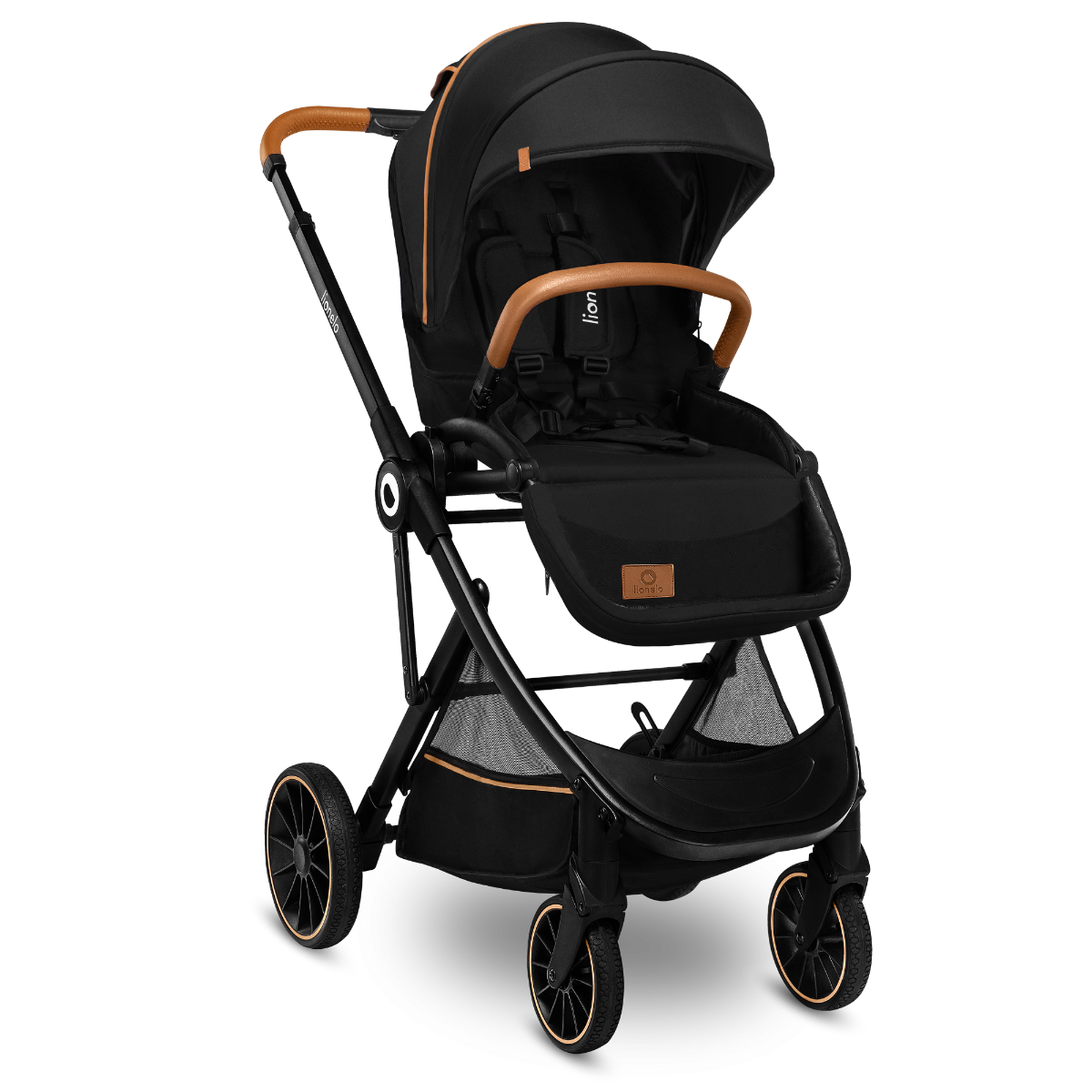 

Прогулочная коляска Lionelo RIYA BLACK ONYX