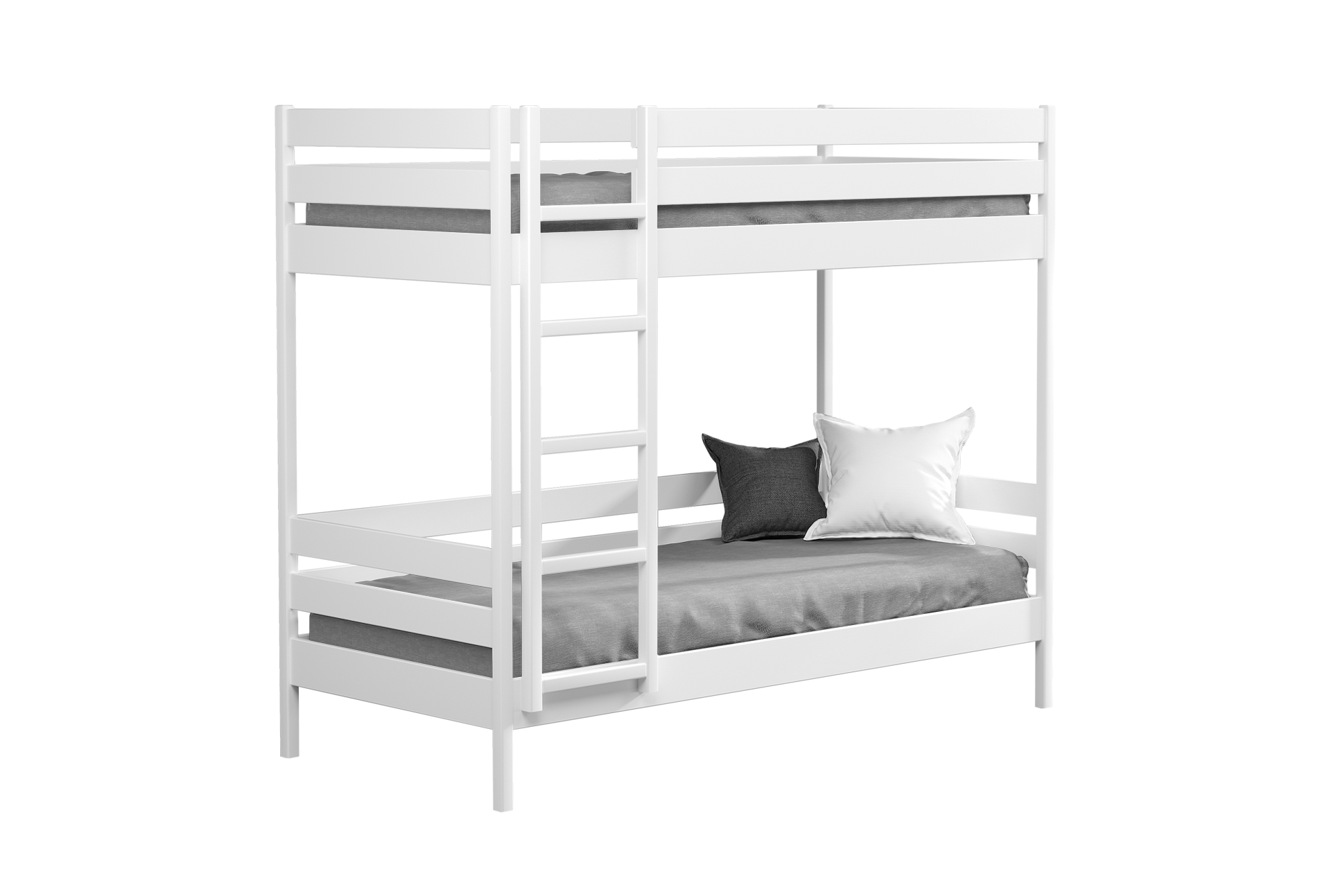 

Двухъярусная кровать Дуэт без ящиков Estella 80х190 107 - белый Щит 2Л25