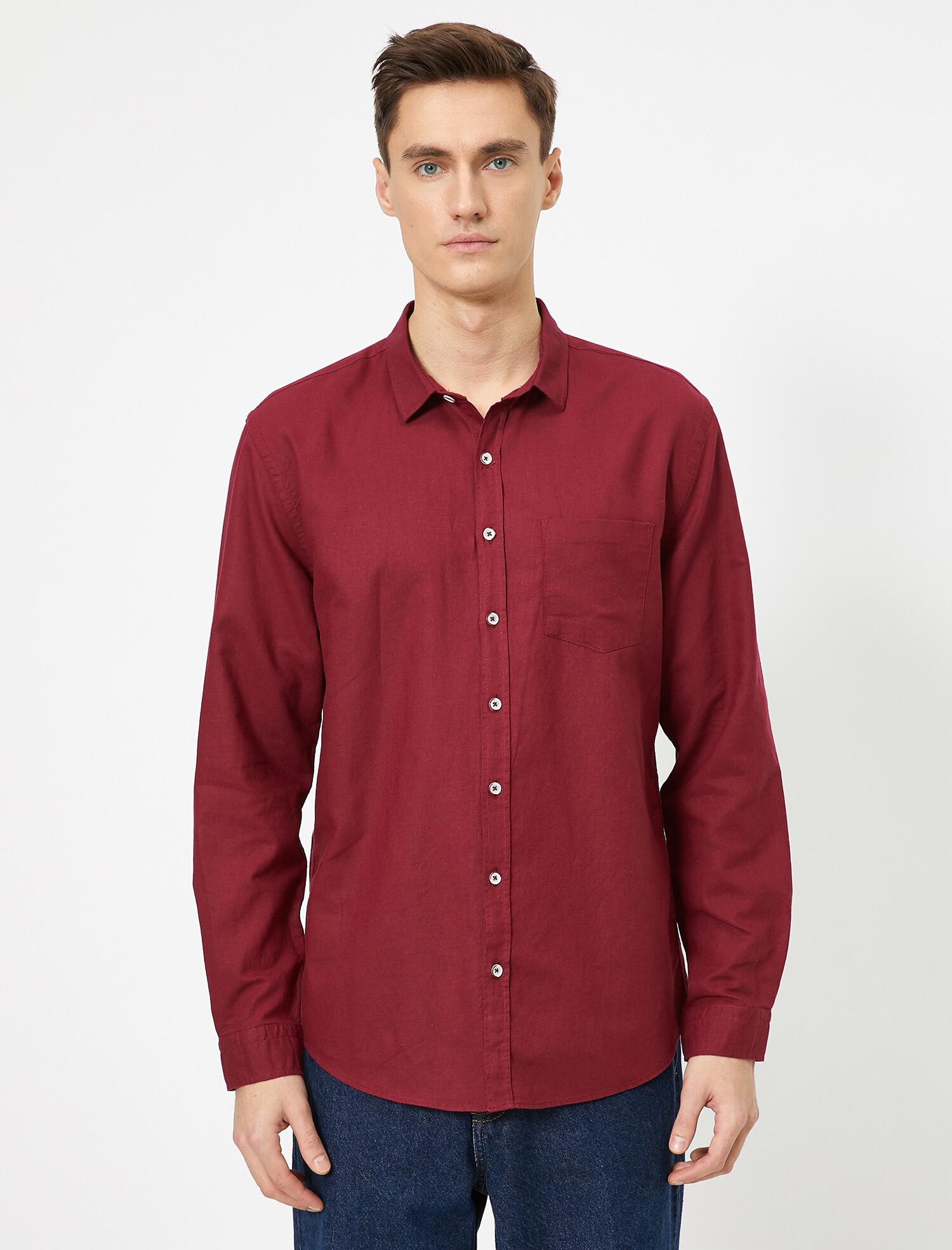 

Рубашка Koton 0YAM61502NW-401 M Red