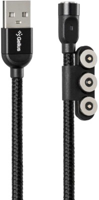

Кабель Gelius Pro Magenta GP-UC-U013u 3in1 (2A) (MicroUSB/Lightning/Type-C) Black