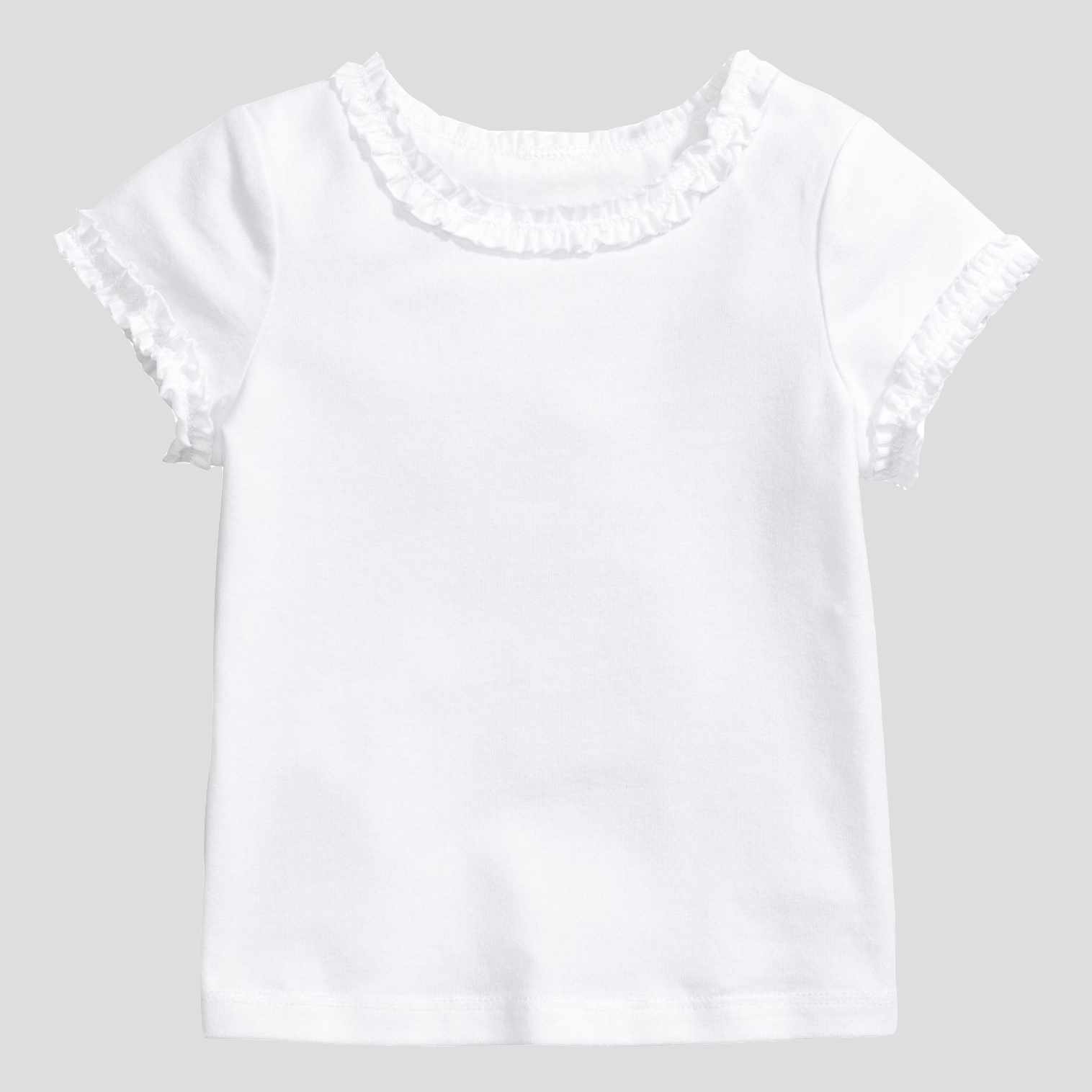

Футболка H&M 1702-4802355 68 см 2 шт Коралловая с белым