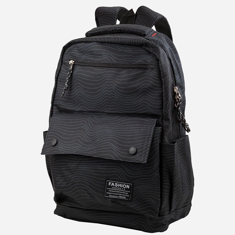 

Рюкзак Valiria Fashion 3DETBI120150-5 Черный/Синяя Полоска