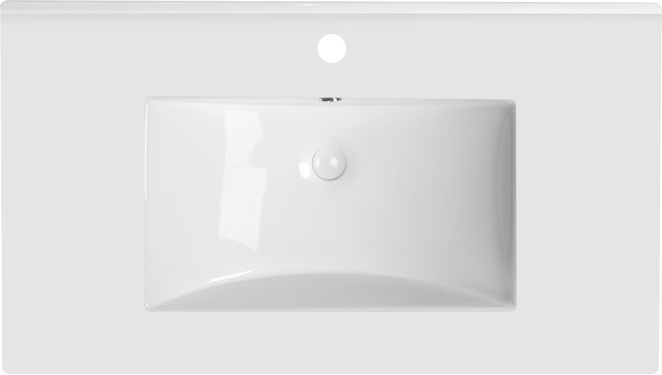 

Раковина QTAP Albatross QT01113080CW с донным клапаном