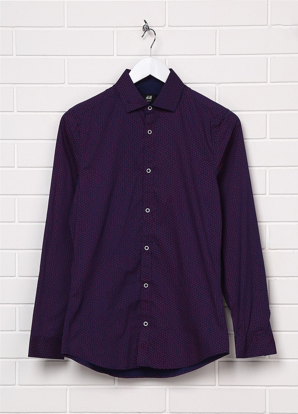 

Рубашка H&M 2979932 XS Фиолетовая