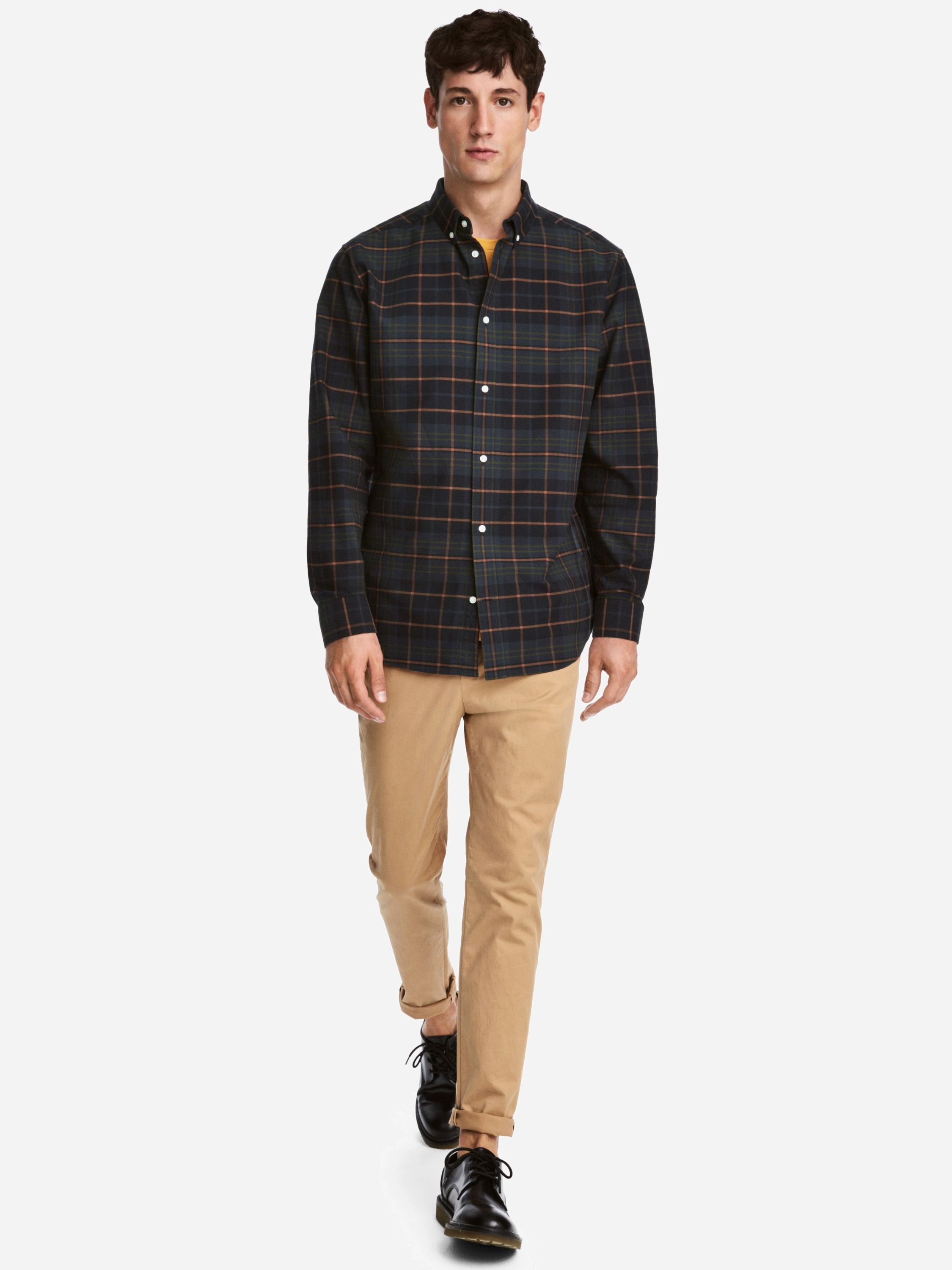

Брюки H&M 3844826 50 Бежевые