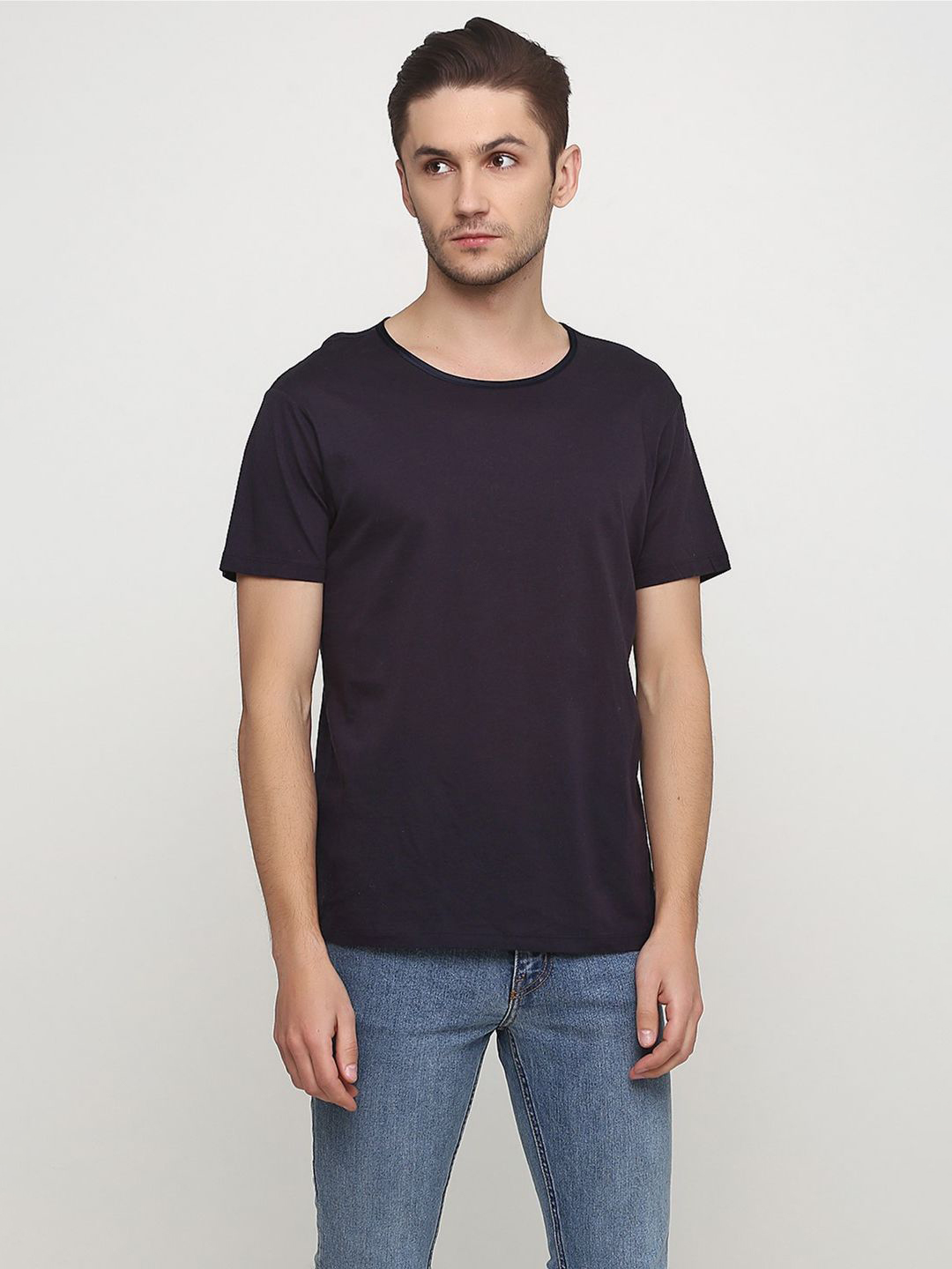 

Футболка H&M 3935254 XS Темно-синяя