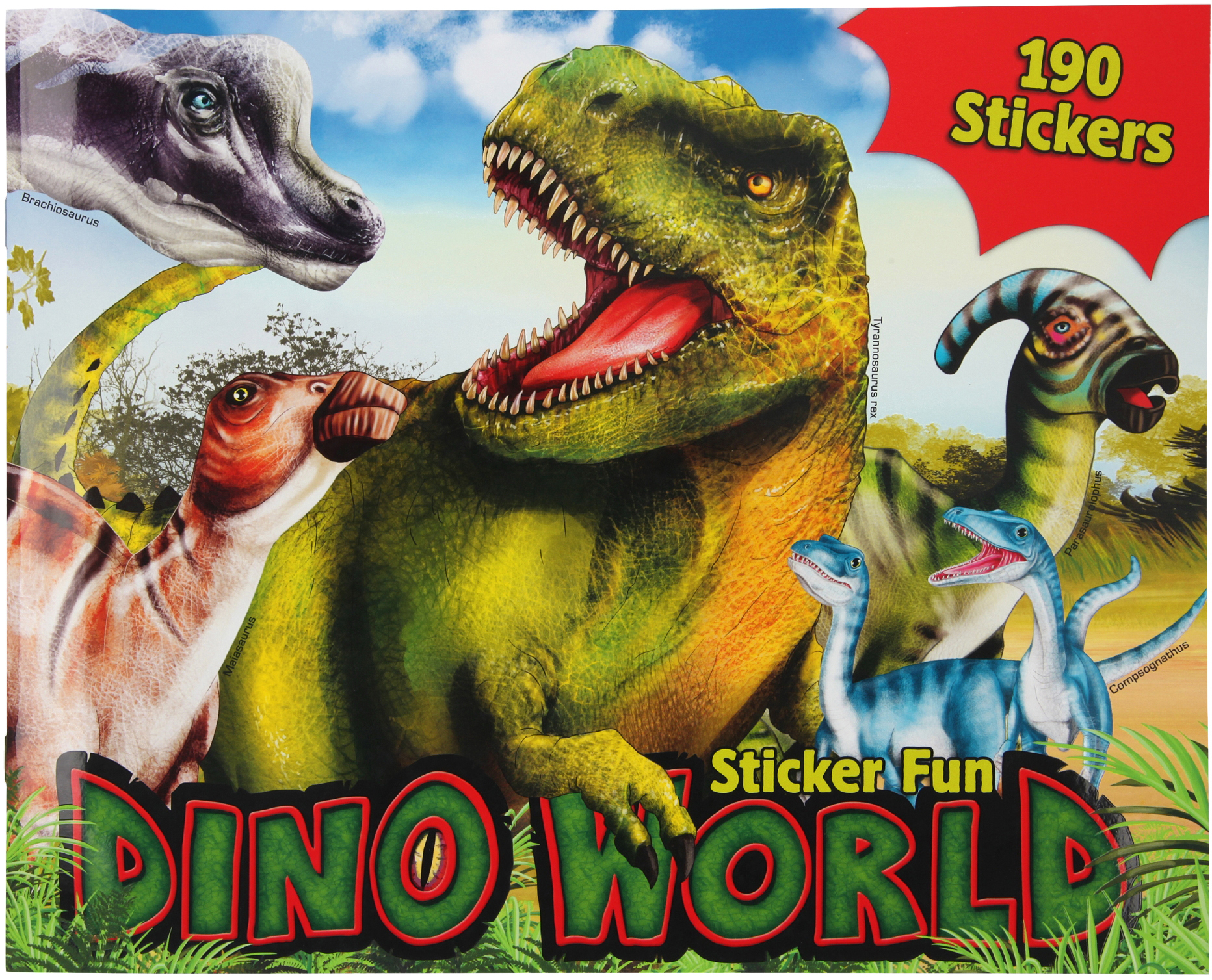 

Альбом с наклейками Depesche Dino World (411160) (4010070559441)