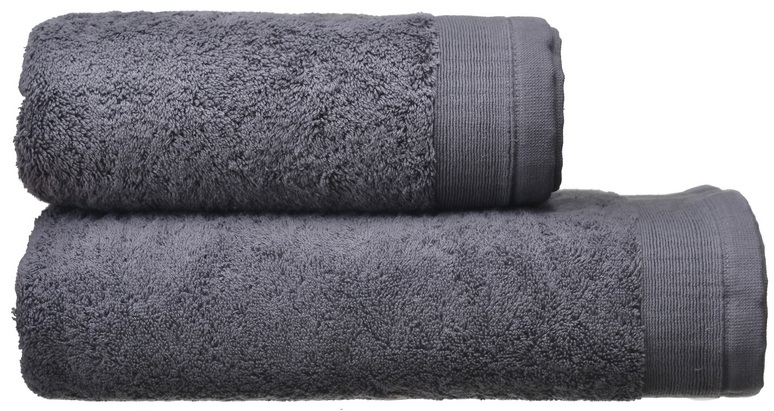

Махровое полотенце SoundSleep Elation Ebony 50х100 см Графит