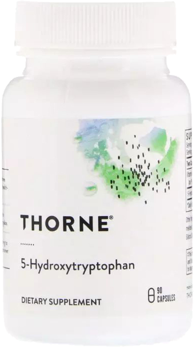 

Аминокислота Thorne Research 5-HTP (5-Гидрокситриптофан) 100 мг 90 капсул (693749503026)