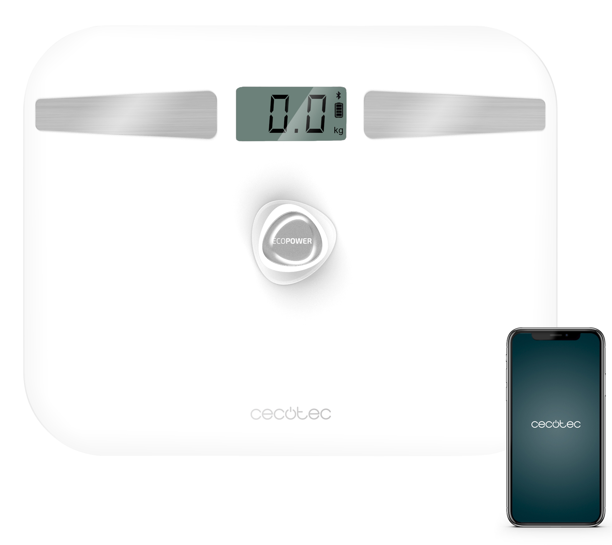 

Смарт-весы CECOTEC Surface Precision EcoPower 10200 Smart Healthy White (CCTC-04254)