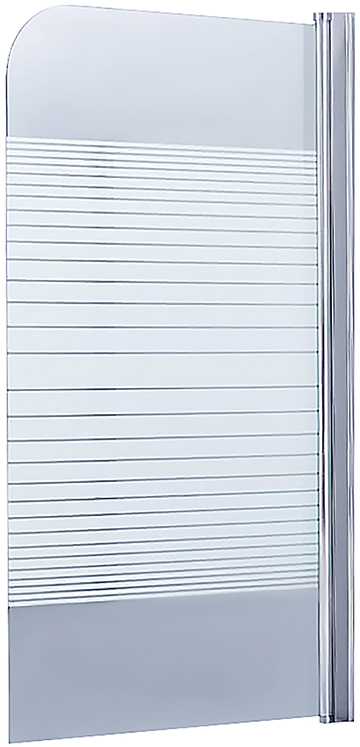 

Шторка для ванны LIDZ Brama SS80x150R.CRM.L Linie