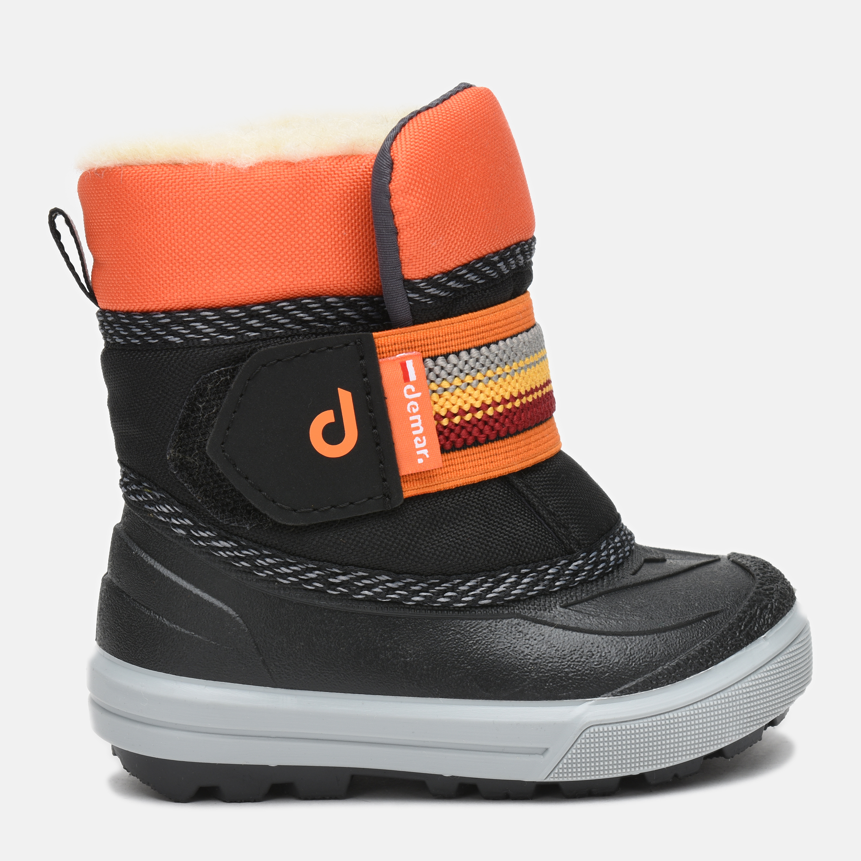 

Сапоги Demar 1508B 20/21 Черные с оранжевым