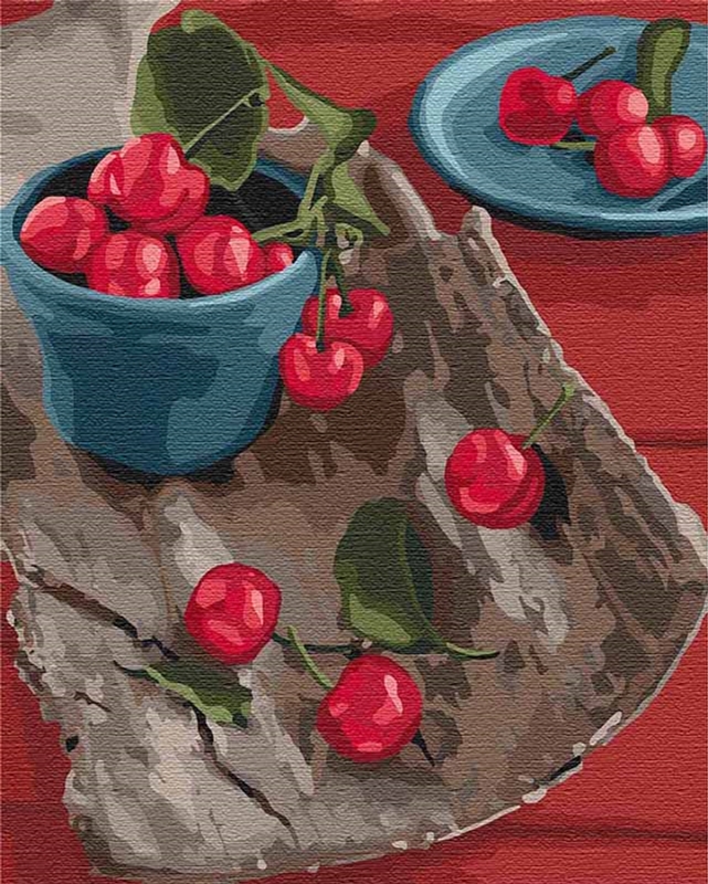 

Картина для рисования по номерам Идейка Спелые вкусности 40x50 см (в коробке) (КН5582)